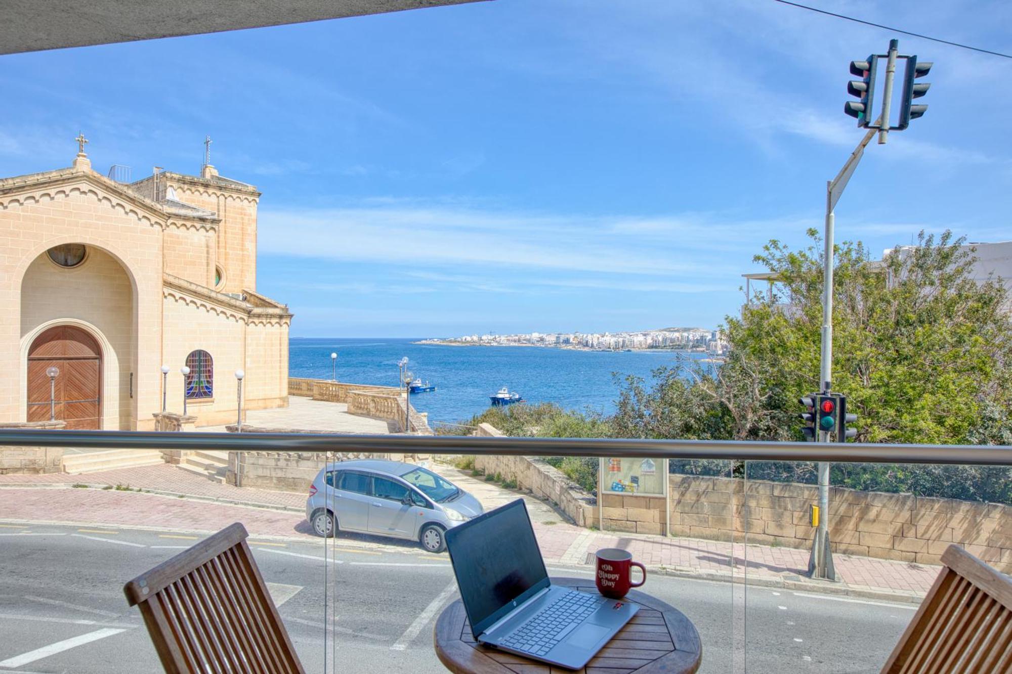 Blu Mar Sea View Apartments St. Paul's Bay Esterno foto