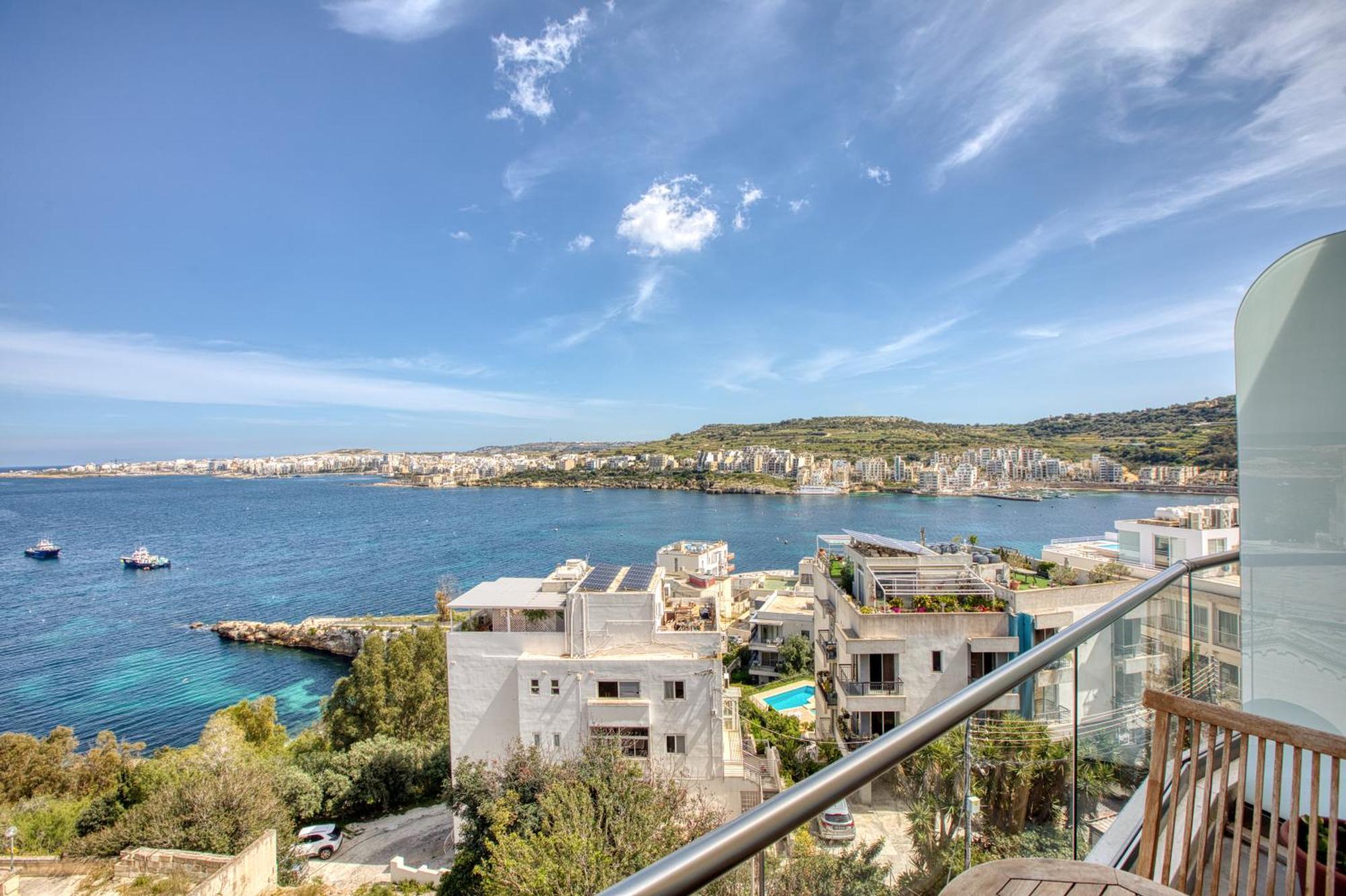 Blu Mar Sea View Apartments St. Paul's Bay Esterno foto