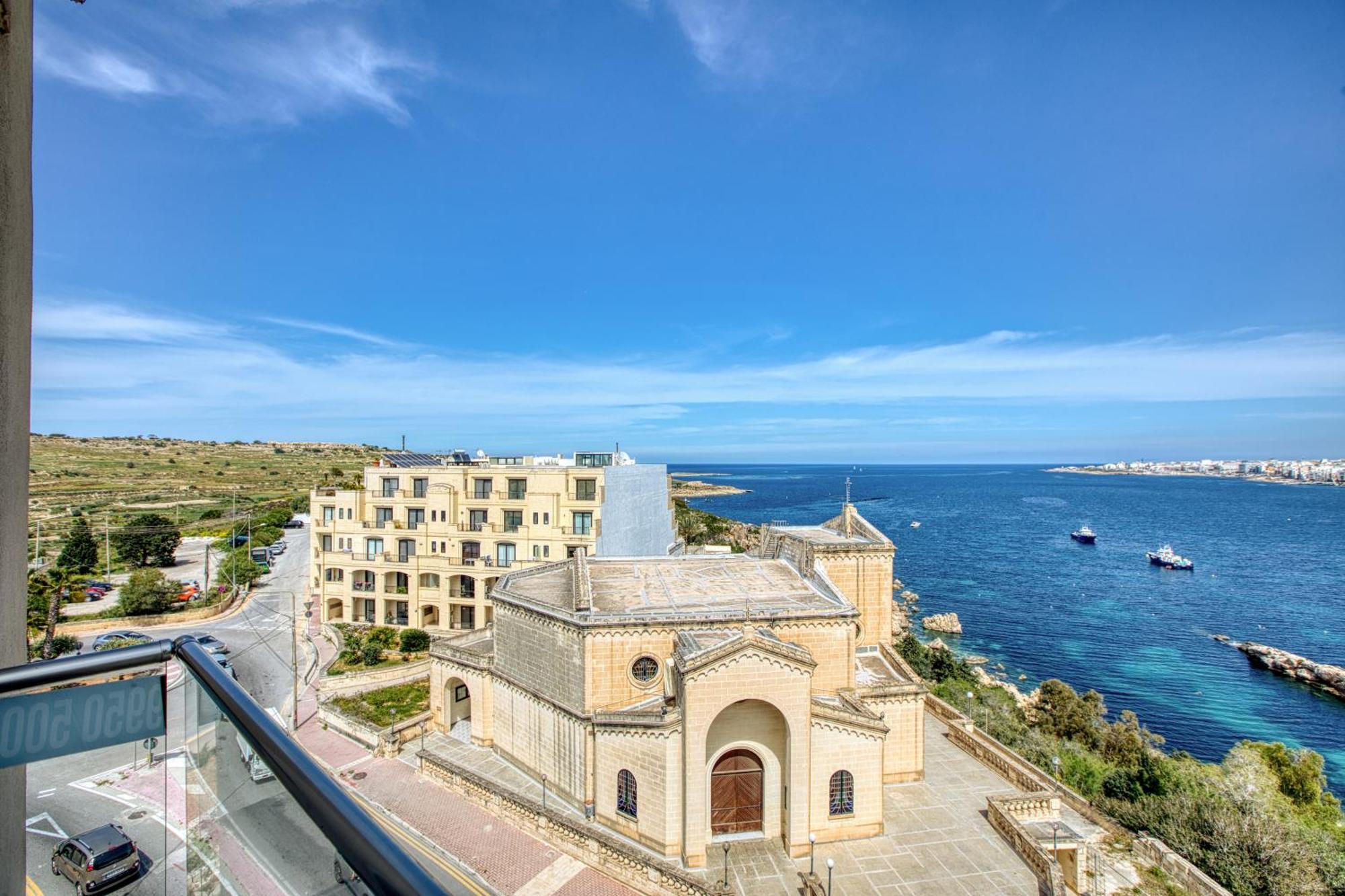 Blu Mar Sea View Apartments St. Paul's Bay Esterno foto