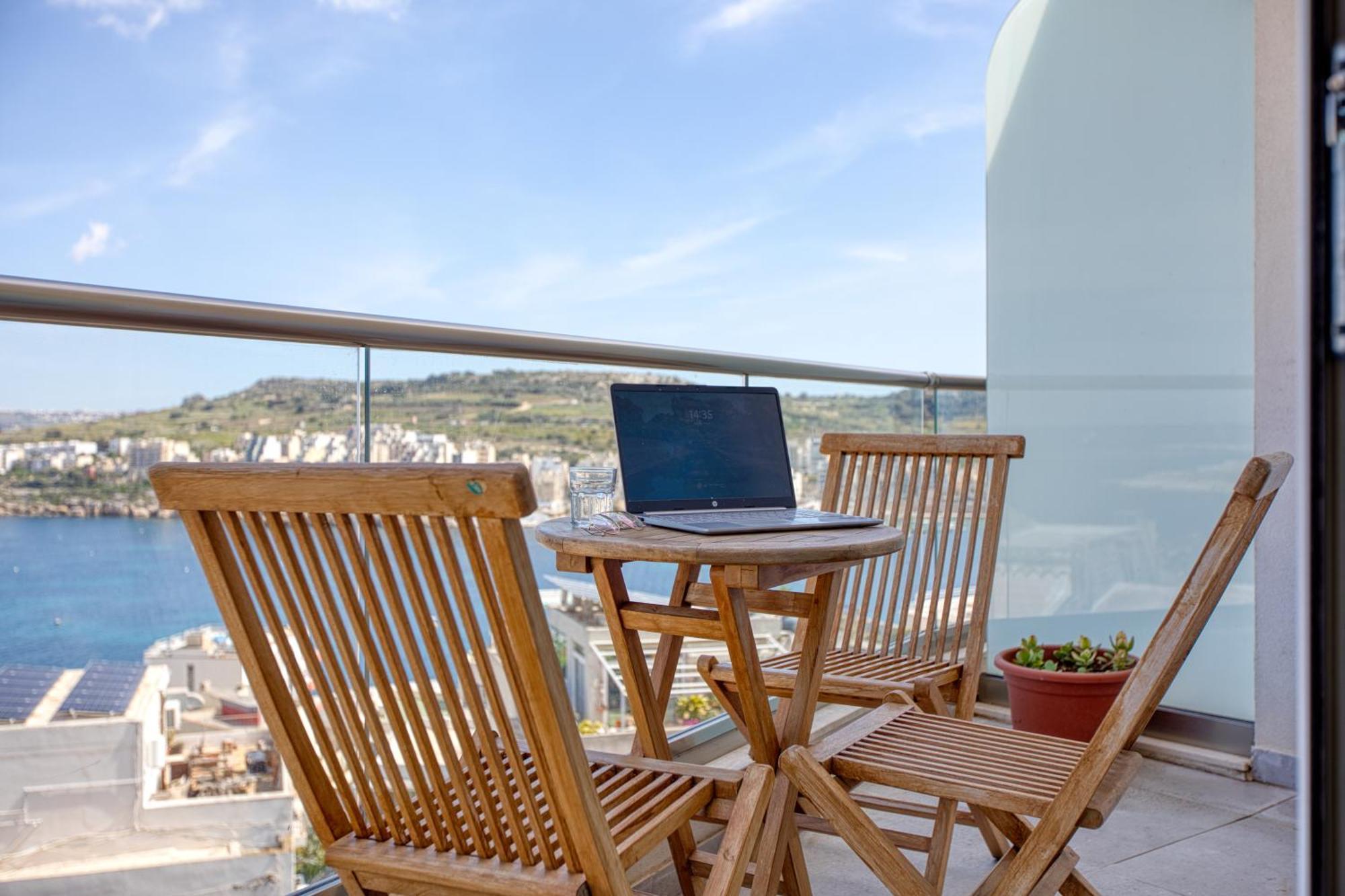 Blu Mar Sea View Apartments St. Paul's Bay Esterno foto