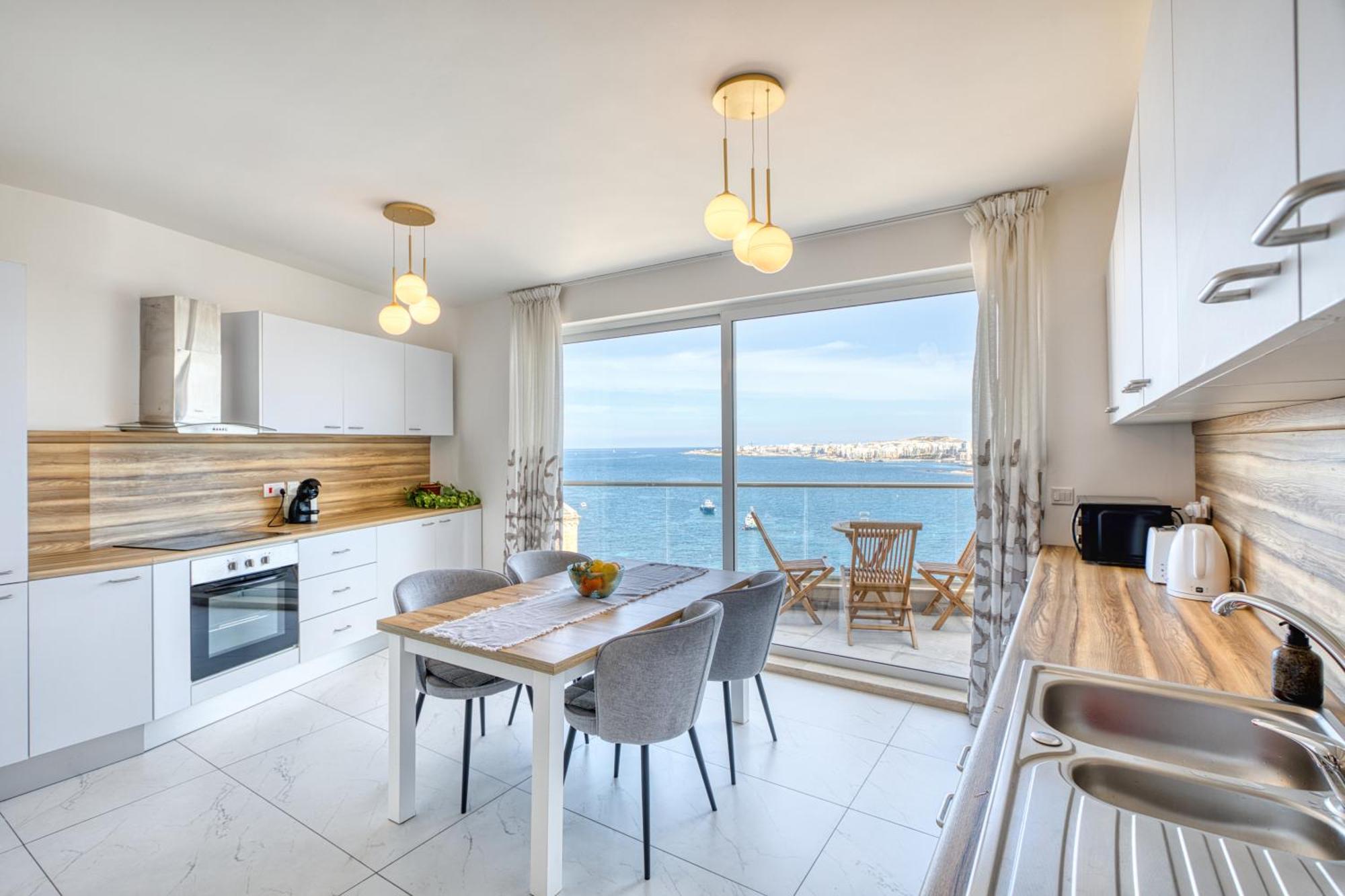 Blu Mar Sea View Apartments St. Paul's Bay Esterno foto
